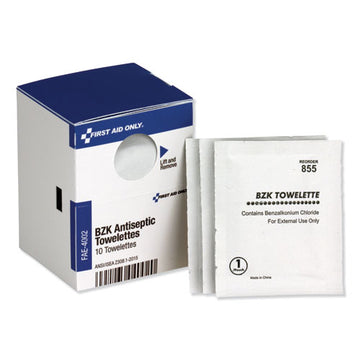 First Aid Only™ Smartcompliance Antiseptic Cleansing Wipes, 10-box freeshipping - TVN Wholesale